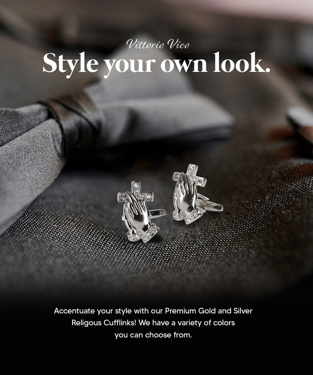 Vittorio Vico Religious Themed Cufflinks: CL30XX Series