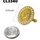 Vittorio Vico Religious Themed Cufflinks: CL30XX Series