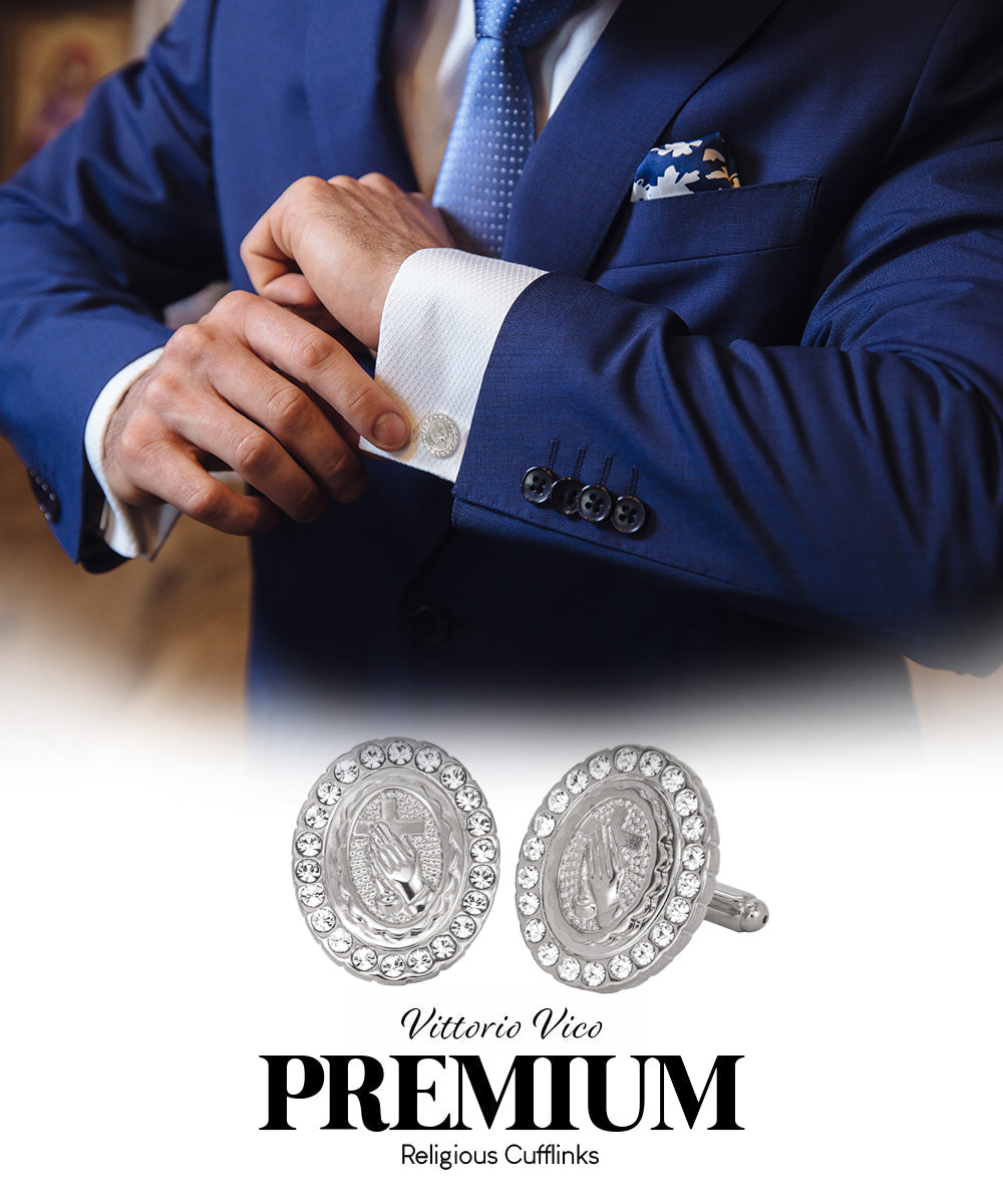 Vittorio Vico Religious Themed Cufflinks: CL30XX Series