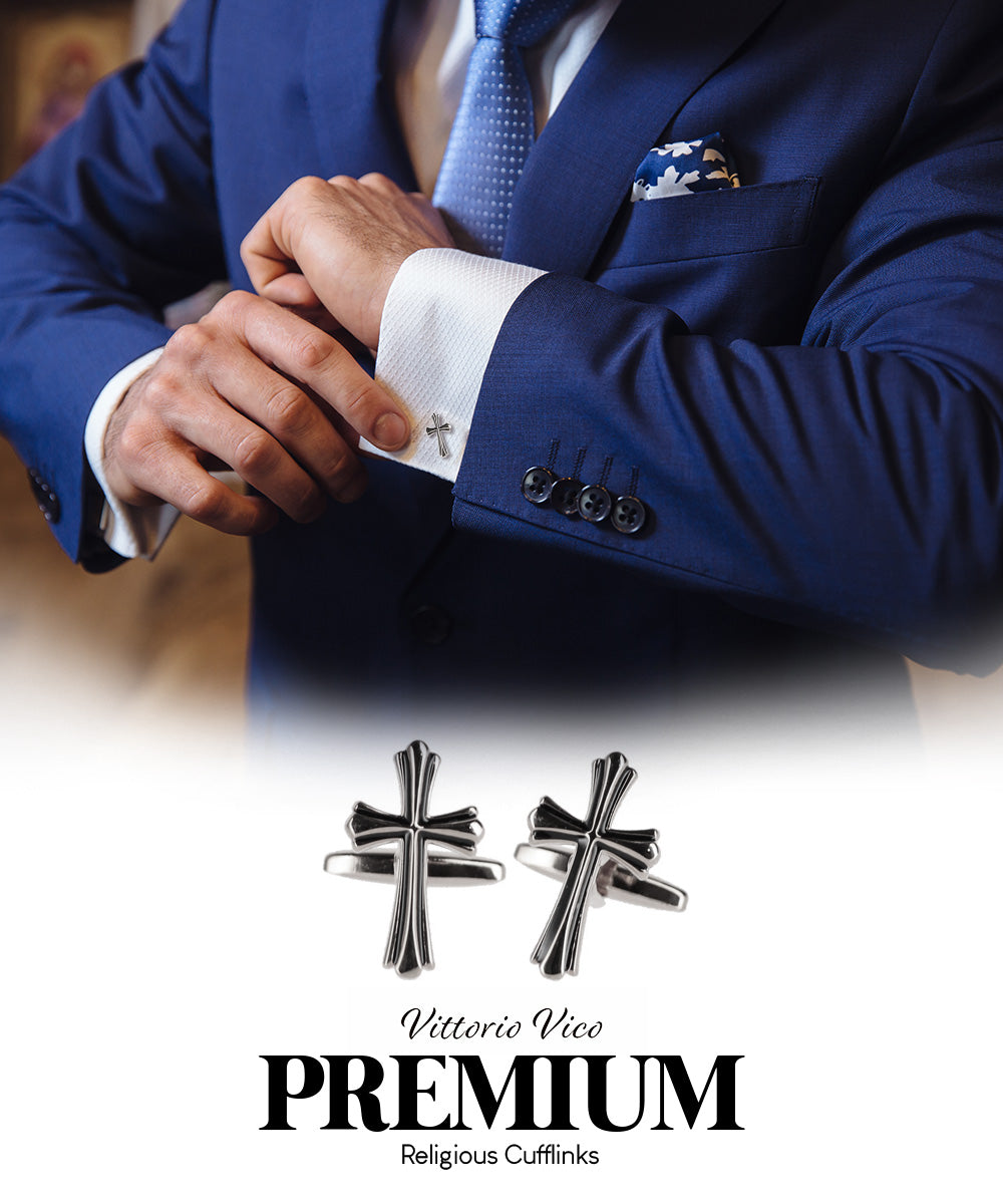 Vittorio Vico Religious Themed Cufflinks: CL30XX Series