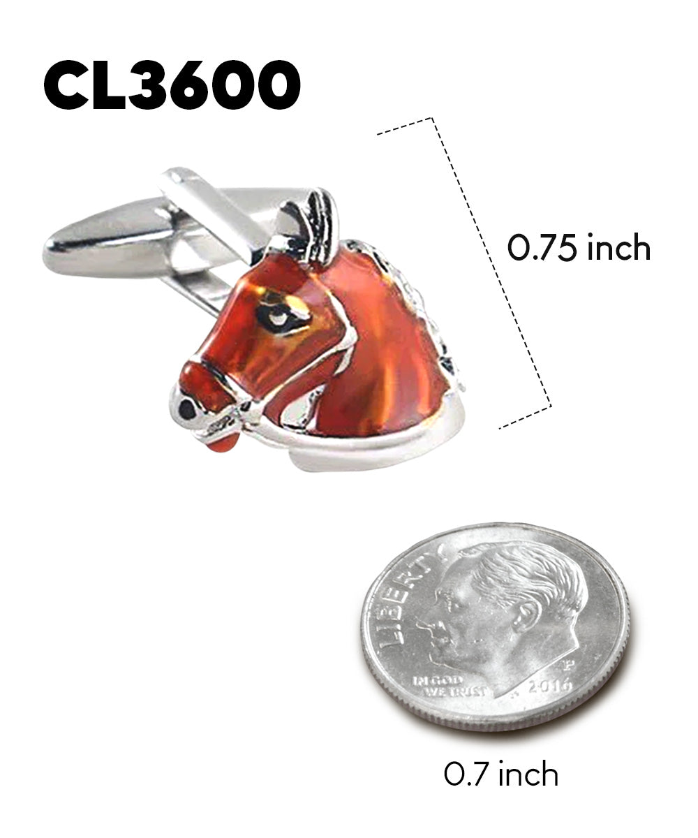 Vittorio Vico Animal Themed Cufflinks in Gift Box: CL36XX Series