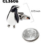 Vittorio Vico Animal Themed Cufflinks in Gift Box: CL36XX Series