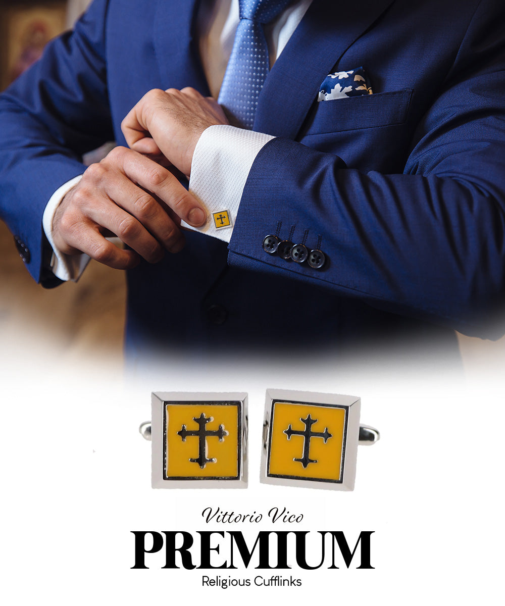 Vittorio Vico Religious Themed Cufflinks: CL30XX Series