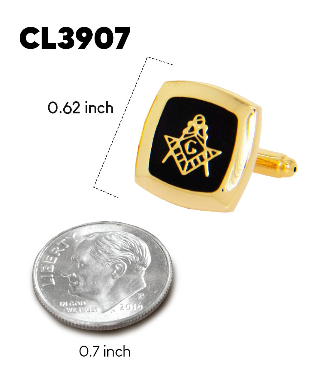 Vittorio Vico Masonic Themed Cufflinks: CL39XX Series - cl - 3907 - Classy Cufflinks