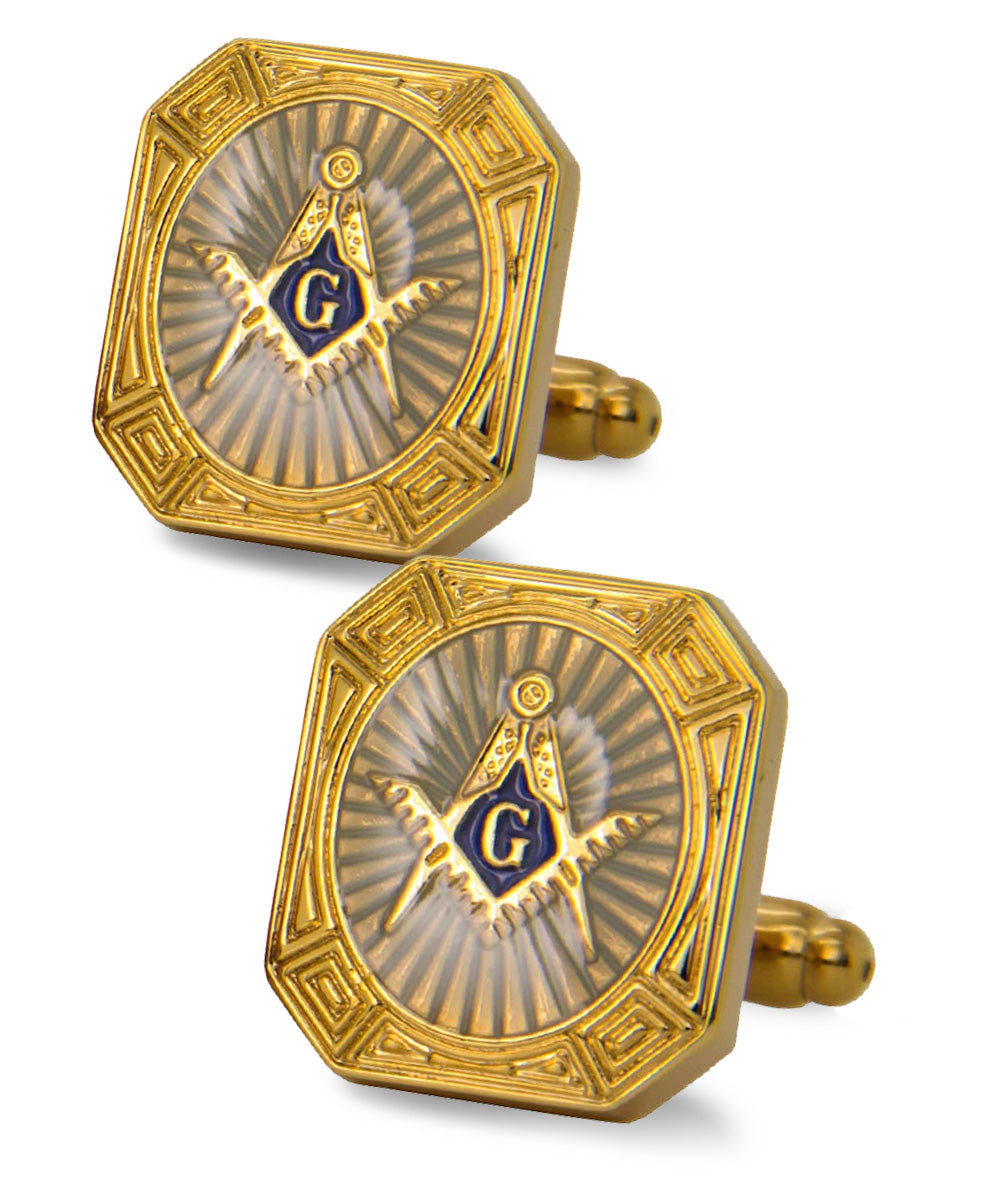 Vittorio Vico Masonic Themed Cufflinks: CL39XX Series