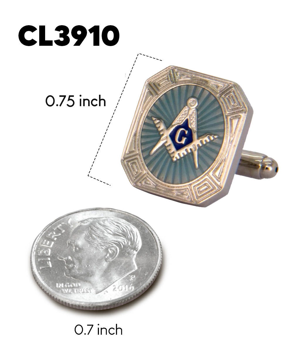 Vittorio Vico Masonic Themed Cufflinks: CL39XX Series