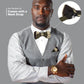 Vittorio Farina Kente Bow Tie & Pocket Square - BH - K_Camo - Classy Cufflinks