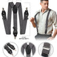 Vittorio Farina Men's Convertible Suspender in Gift Box: 70% Polyester & 30% Elastomer