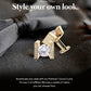 Vittorio Vico Princess Cut Crystal Colorstone Cufflinks: CL14XX Series