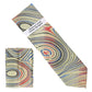 Vittorio Farina Men's Geometric Design Necktie & Pocket Square