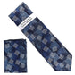 Vittorio Farina Men's Geometric Design Necktie & Pocket Square