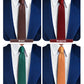 Vittorio Farina Men's Satin Skinny Necktie (Multipack)