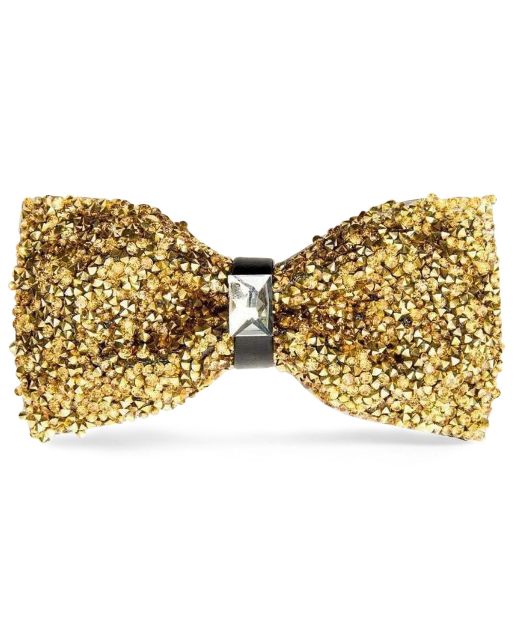 Vittorio Farina Men's Rhinestone Bow Tie in Gift Box