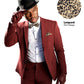 Vittorio Farina Kente Bow Tie & Pocket Square - BH - K_Leopard - Classy Cufflinks