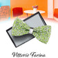 Vittorio Farina Men's Rhinestone Bow Tie in Gift Box