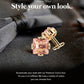 Vittorio Vico Princess Cut Colorstone Cufflinks: CL13XX Series