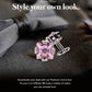 Vittorio Vico Princess Cut Colorstone Cufflinks: CL13XX Series