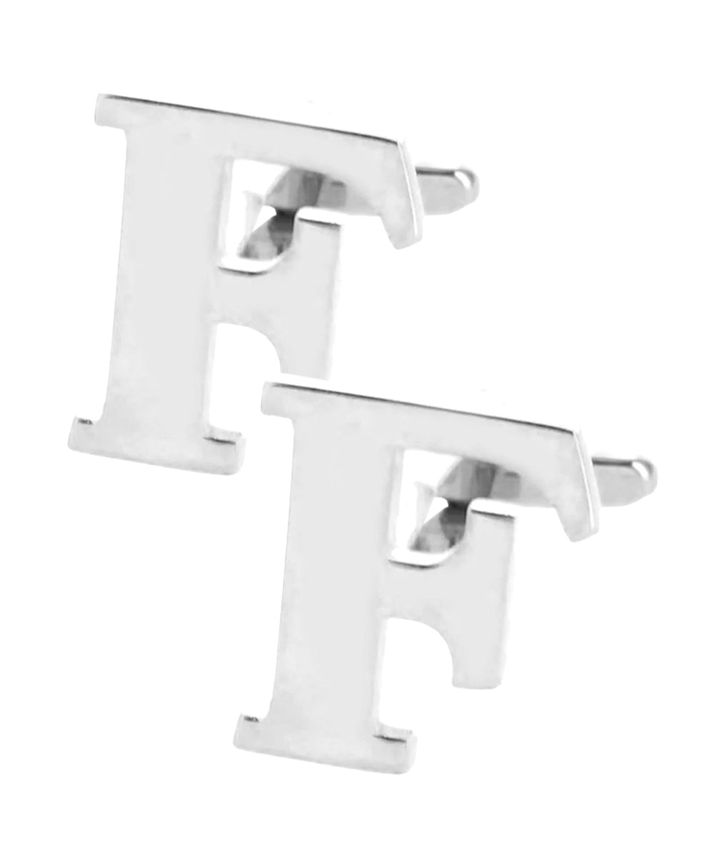 Vittorio Vico Plain Initial Cufflinks in Gift Box