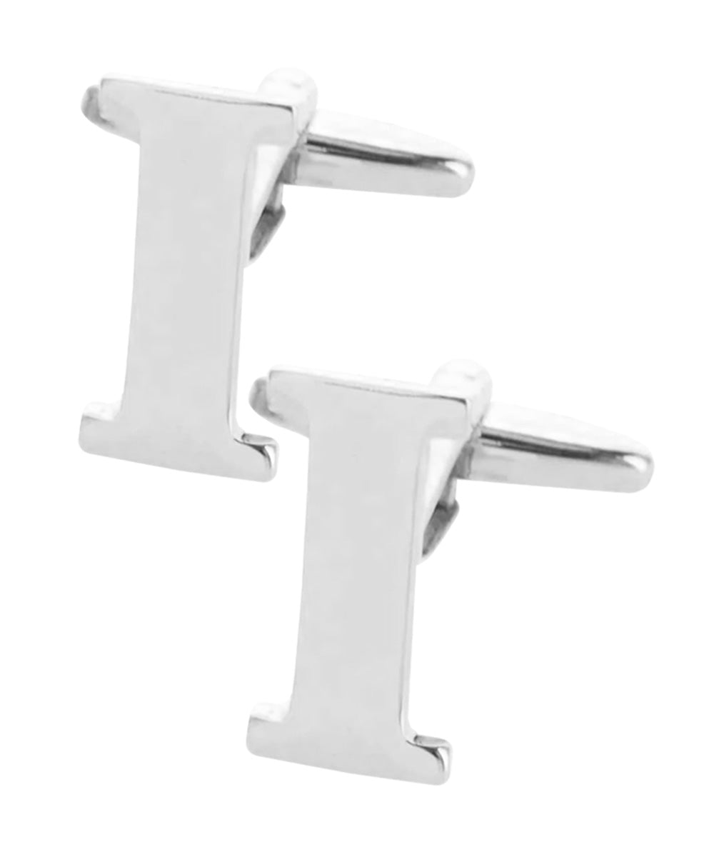 Vittorio Vico Plain Initial Cufflinks in Gift Box