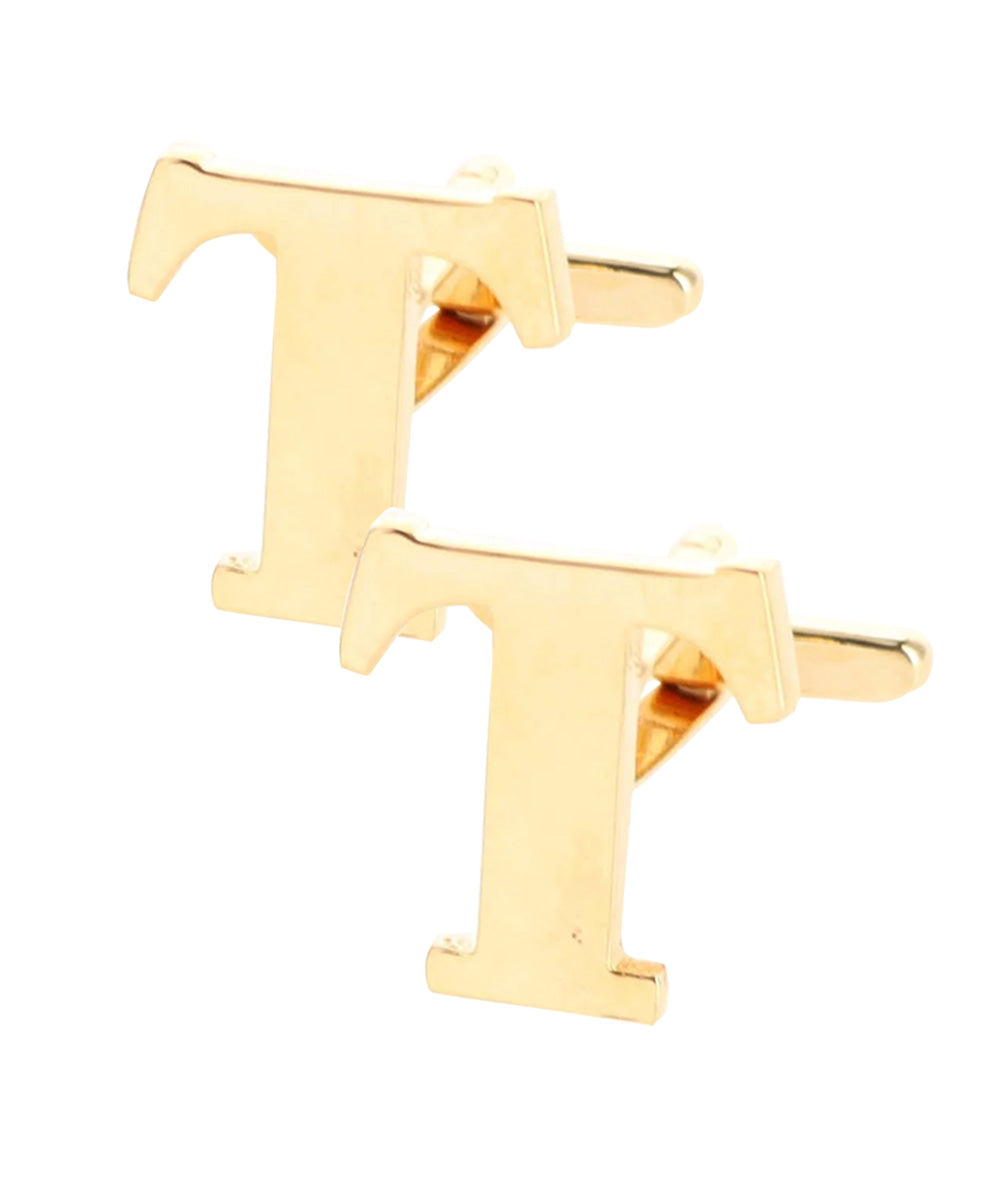 Vittorio Vico Plain Initial Cufflinks in Gift Box