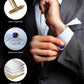 Vittorio Vico Large Bling Colorstone Cufflinks: CL15XX Series - cl - 1506 - Classy Cufflinks