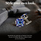 Vittorio Vico Princess Cut Colorstone Cufflinks: CL13XX Series