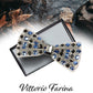 Vittorio Farina Men's Jeweled Bow Tie in Gift Box