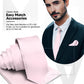 Vittorio Farina Solid Satin Necktie & Pocket Square Multipacks - NH - SOLID - 3_SPRING1 - Classy Cufflinks