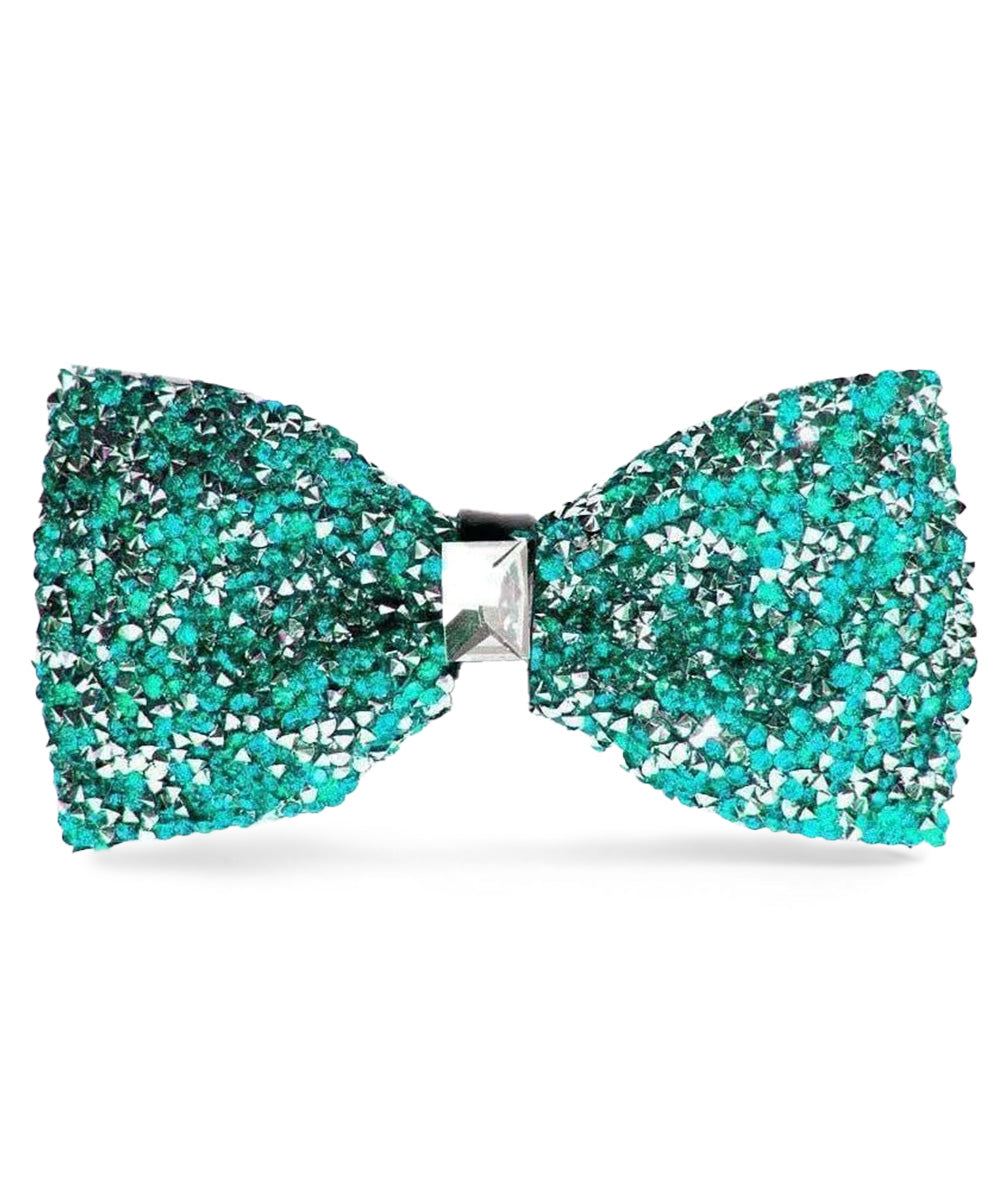 Vittorio Farina Men's Rhinestone Bow Tie in Gift Box