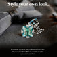 Vittorio Vico Princess Cut Colorstone Cufflinks: CL13XX Series