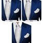 Vittorio Farina Woven Paisley Necktie & Pocket Square Multipacks - NH - WP - 3_WHITE - Classy Cufflinks