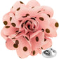 Vittorio Vico Unisex Polka Dot Flower Lapel Pin