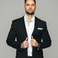 Vittorio Farina Solid Satin Ascot & Pocket Square - ASCOTS-SOLID_IVORY - Classy Cufflinks