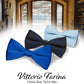 Vittorio Farina Classic Bow Tie Multipacks - B - SOLID - 3_BLUE - Classy Cufflinks