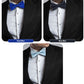 Vittorio Farina Classic Bow Tie Multipacks - B - SOLID - 3_BLUE - Classy Cufflinks