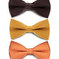 Vittorio Farina Classic Bow Tie Multipacks - B - SOLID - 3_FALL1 - Classy Cufflinks