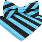 Vittorio Farina Striped Bow Tie & Pocket Square - bh-1575 - Classy Cufflinks