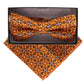 Vittorio Farina Paisley Designer Bow Tie & Pocket Square - BH-21039 - Classy Cufflinks