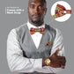 Vittorio Farina Kente Bow Tie & Pocket Square - BH - K_Kente #1 - Classy Cufflinks