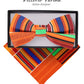 Vittorio Farina Kente Bow Tie & Pocket Square - BH - K_Kente #1 - Classy Cufflinks