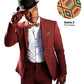 Vittorio Farina Kente Bow Tie & Pocket Square - BH - K_Kente #2 - Classy Cufflinks