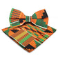 Vittorio Farina Kente Bow Tie & Pocket Square - BH - K_Kente #3_V01 - Classy Cufflinks