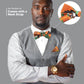 Vittorio Farina Kente Bow Tie & Pocket Square - BH - K_Kente #3_V01 - Classy Cufflinks