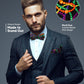 Vittorio Farina Mardi Gras Printed Bow Tie and Pocket Square - BH - MG_Mardi #4 - Classy Cufflinks