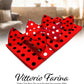 Vittorio Farina Polka Dot Bow Tie & Pocket Square Multipacks - BH - PD - 3_RED - Classy Cufflinks