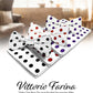 Vittorio Farina Polka Dot Bow Tie & Pocket Square Multipacks - BH - PD - 3_WHITE - Classy Cufflinks