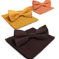 Vittorio Farina Classic Bow Tie & Pocket Square Multipacks - BH - SOLID - 3_FALL1 - Classy Cufflinks