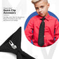 Vittorio Farina Boy's Clip Necktie - boys clip black 16in - Classy Cufflinks