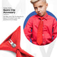 Vittorio Farina Boy's Clip Necktie - boys clip red 16in - Classy Cufflinks