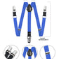 Vittorio Farina Boy's Clip End Suspender with Silver Hardware in Gift Box: 70% Polyester & 30% - boys - suspender - royal - Classy Cufflinks